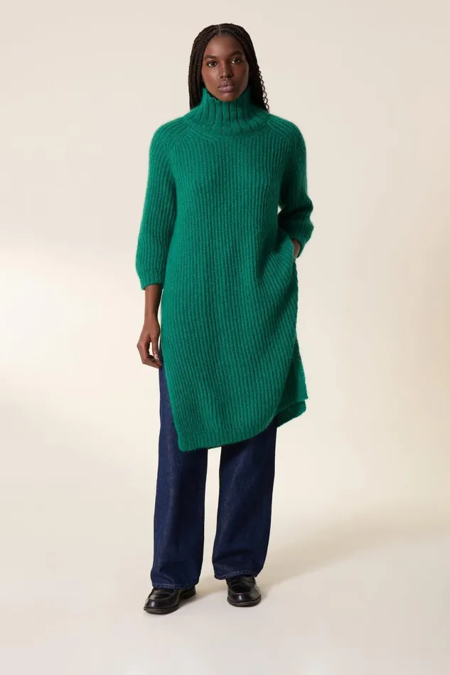 Dresses Women Leon and Harper Moma Pln Tunic Green