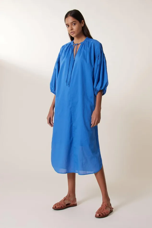 Dresses Women Leon and Harper Rire Plain Dress Ocean