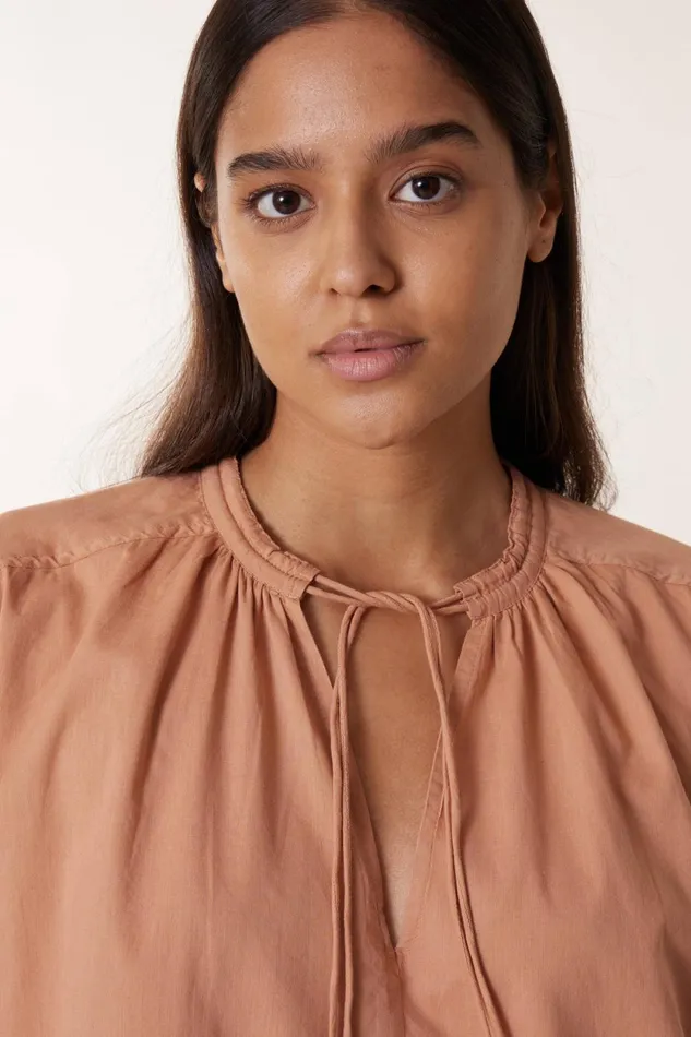 Dresses Women Leon and Harper Rire Plain Dress Peach