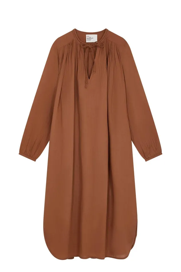 Dresses Women Leon and Harper Rizhom Plainy Dress Brown