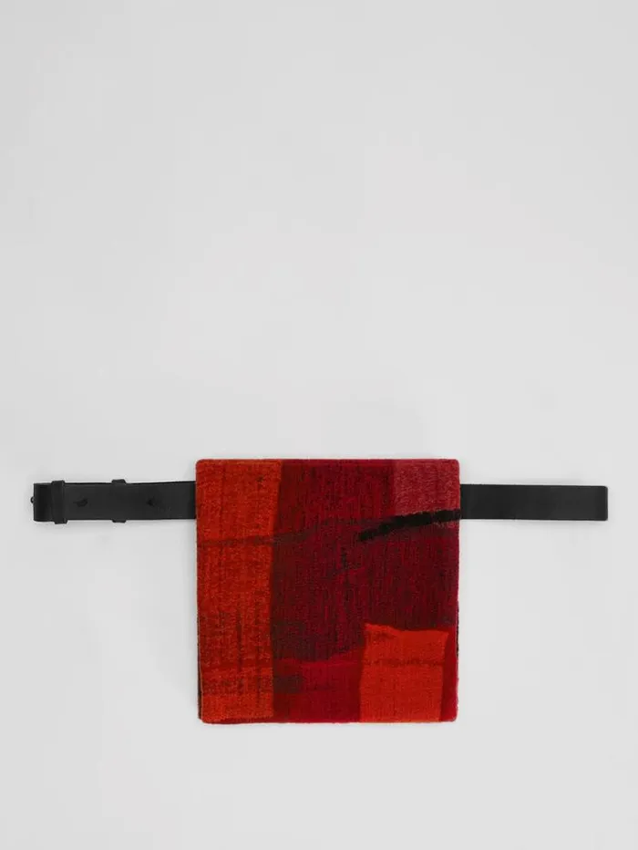 Eileen Fisher Accessories Waste No More Belt Bag Red 8211 Shop