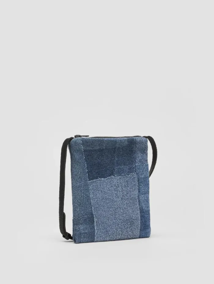 Eileen Fisher Accessories Waste No More Denim Crossbody Bag Indigo 8211 Shop