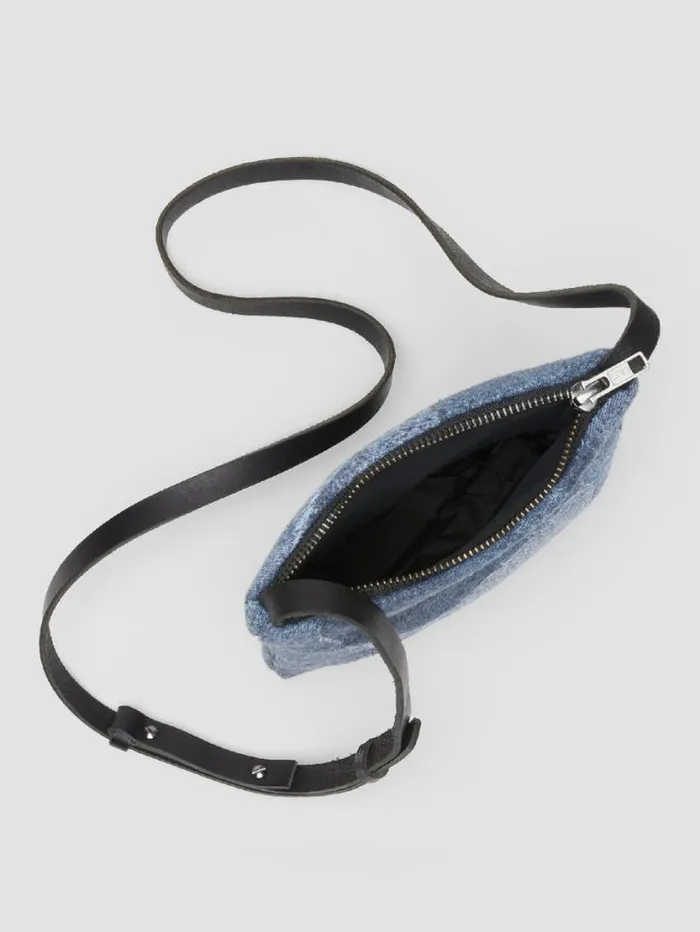 Eileen Fisher Accessories Waste No More Denim Crossbody Bag Indigo 8211 Shop