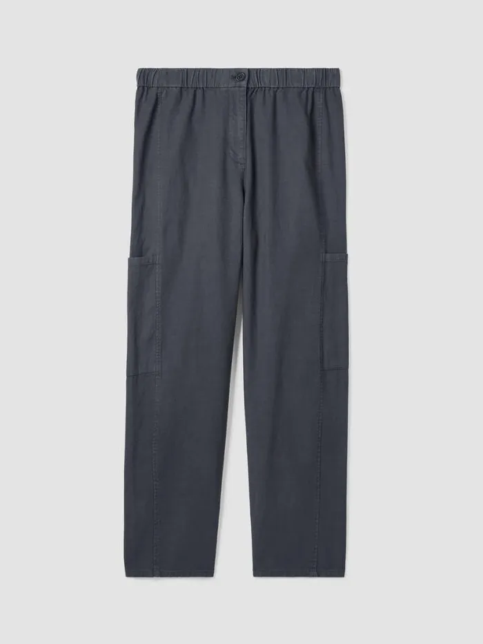 Eileen Fisher Pants Shorts and Jumpsuits Cotton Hemp Stretch Lantern Pant Black 8211 Shop