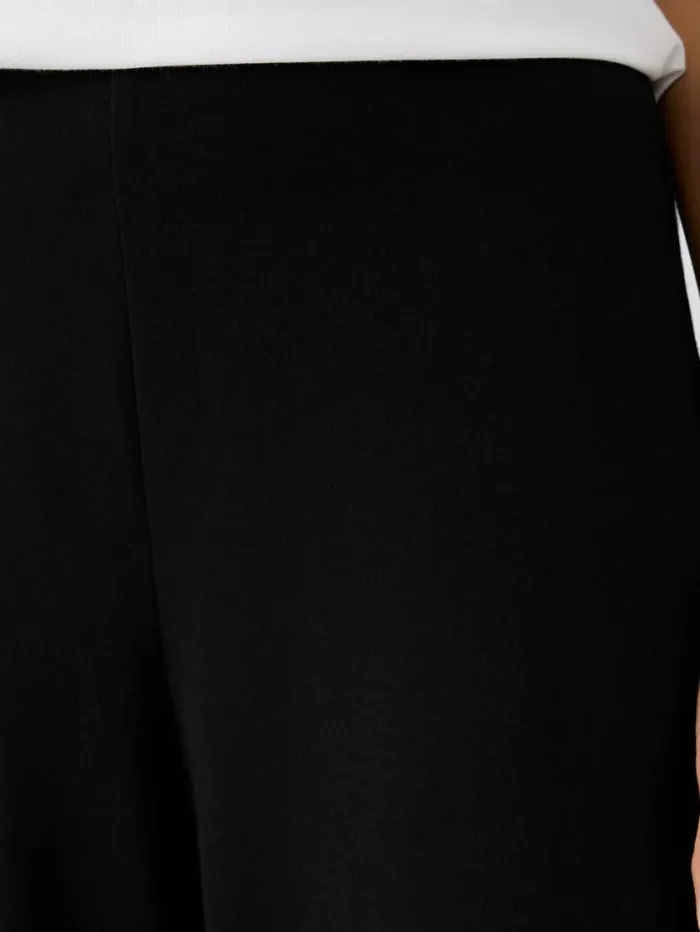 Eileen Fisher Pants Shorts and Jumpsuits Traceable Cotton Jersey Straight Pant Black 8211 Shop