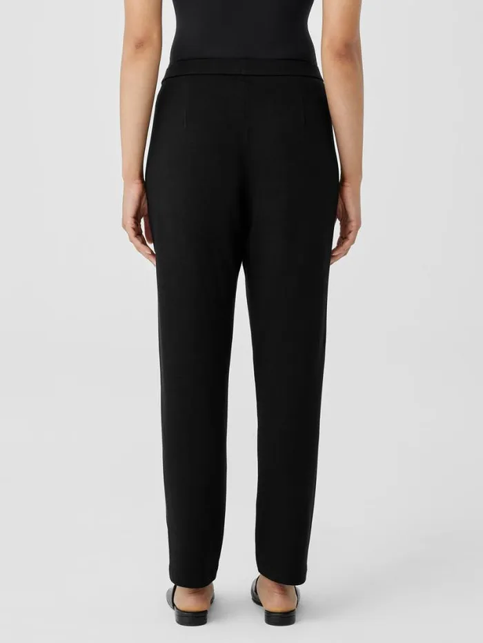 Eileen Fisher Petite Cozy Brushed Terry Hug Slouchy Pant Black 8211 Shop