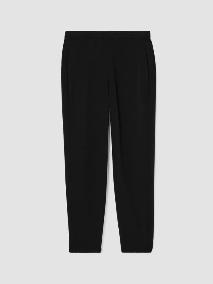 Eileen Fisher Petite Cozy Brushed Terry Hug Slouchy Pant Black 8211 Shop