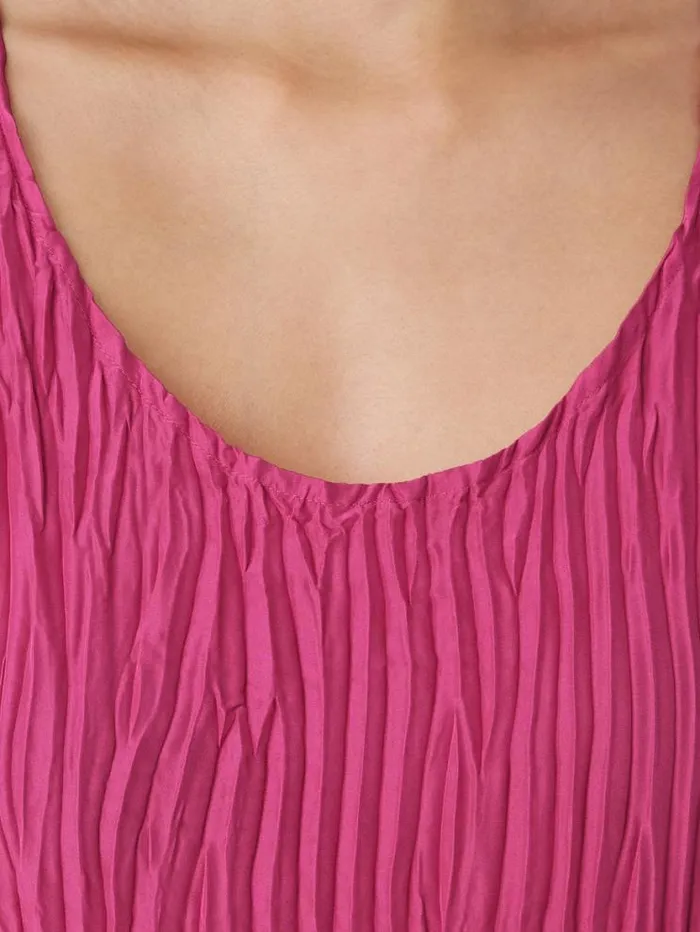 Eileen Fisher Petite Crushed Silk Tiered Dress Geranium 8211 Shop