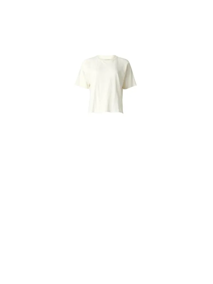 Eileen Fisher Petite Organic Cotton Hazy Slub Tee Softwhite 8211 Shop