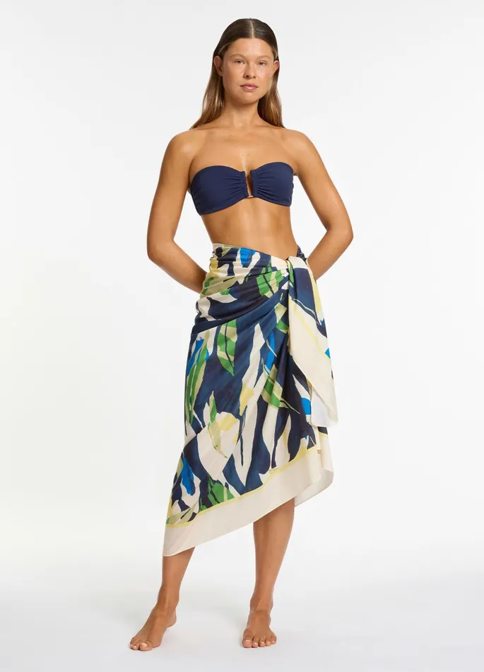 Fauna Long Sarong Ink Women JETS Australia Skirts and Sarongs