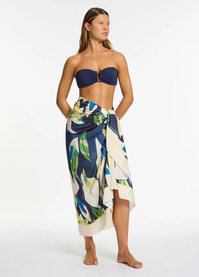 Fauna Long Sarong Ink Women JETS Australia Skirts and Sarongs