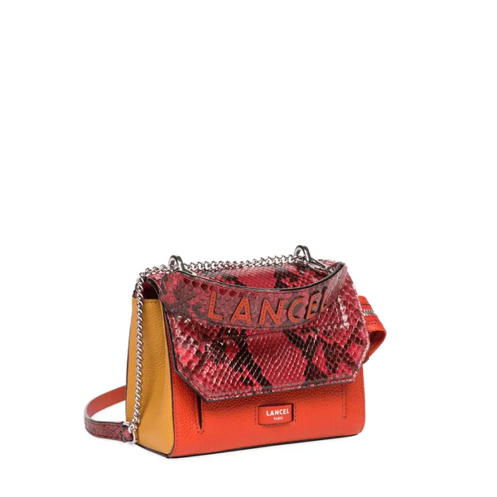 Flap Bag With Handle Multico Carmine Women Lancel Hand Bags