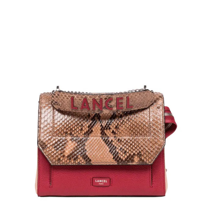 Flap Bag With Handle Multico Granite Women Lancel Hand Bags