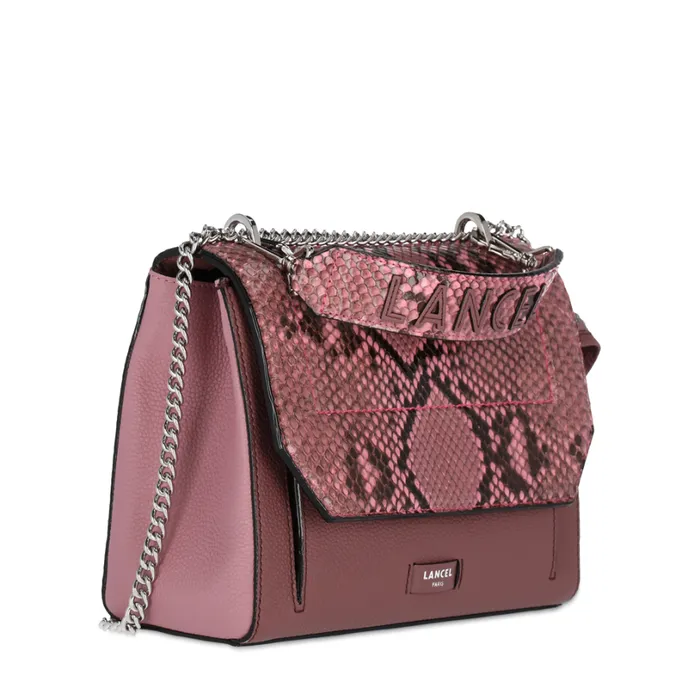 Flap Bag With Handle Multico Magnolia Women Lancel Hand Bags Flap Bag With Handle Multico Magnolia Women Lancel Hand Bags