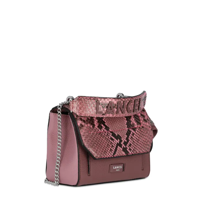 Flap Bag With Handle Multico Magnolia Women Lancel The Exotics Flap Bag With Handle Multico Magnolia Women Lancel The Exotics