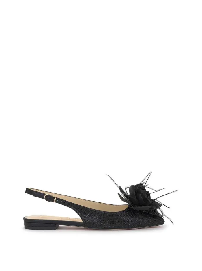 Flats Shoes Jessica Simpson Evito Sling Back Ballet Flat In Black