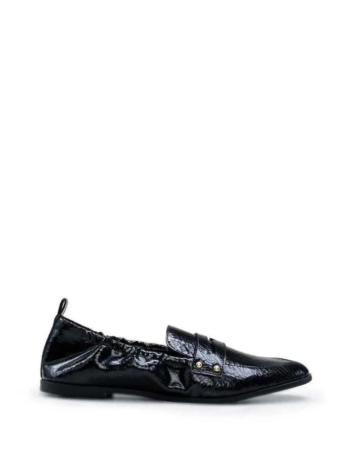 Flats Shoes Jessica Simpson Selipa Metallic Loafer In Black