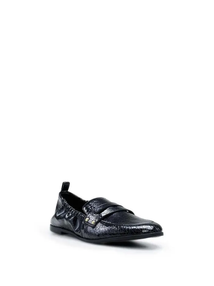 Flats Shoes Jessica Simpson Selipa Metallic Loafer In Black