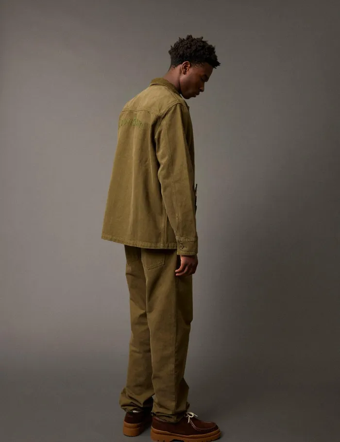 Fort Jackets FORT X KLEMAN OVERSHIRT Army 8211 Men Fort Jackets FORT X KLEMAN OVERSHIRT Army 8211 Men