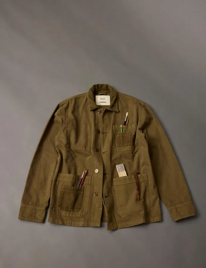 Fort Jackets FORT X KLEMAN OVERSHIRT Army 8211 Men Fort Jackets FORT X KLEMAN OVERSHIRT Army 8211 Men