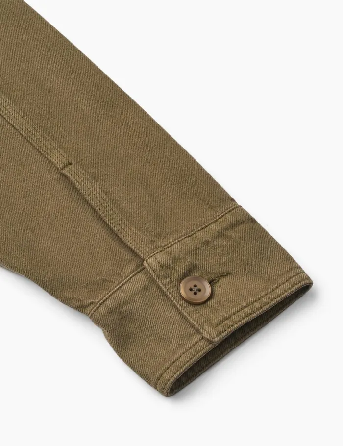 Fort Jackets FORT X KLEMAN OVERSHIRT Army 8211 Men Fort Jackets FORT X KLEMAN OVERSHIRT Army 8211 Men