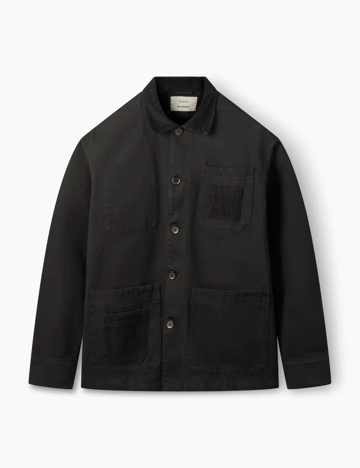 Fort Jackets FORT X KLEMAN OVERSHIRT Black 8211 Men