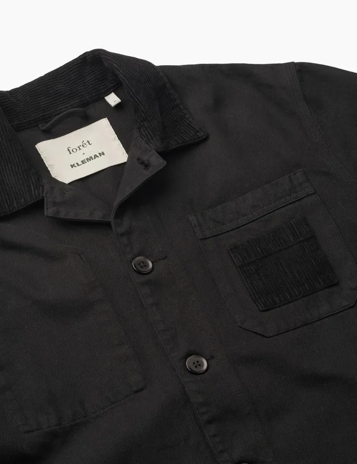 Fort Jackets FORT X KLEMAN OVERSHIRT Black 8211 Men Fort Jackets FORT X KLEMAN OVERSHIRT Black 8211 Men