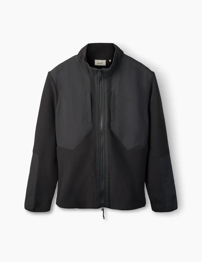 Fort Jackets PICNIC POLARTEC FLEECE JACKET Black 8211 Men