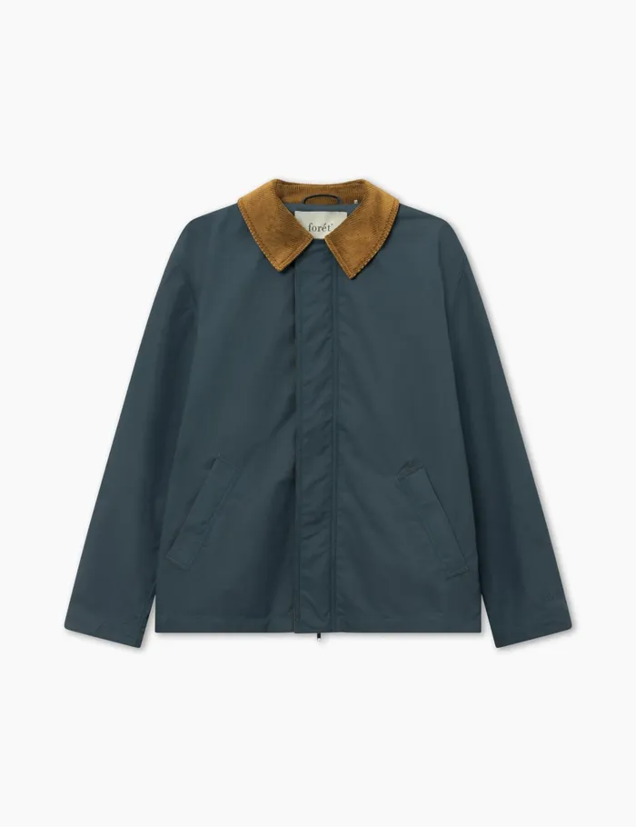 Fort Jackets ROW OILSKIN JACKET Vintage Blue 8211 Men