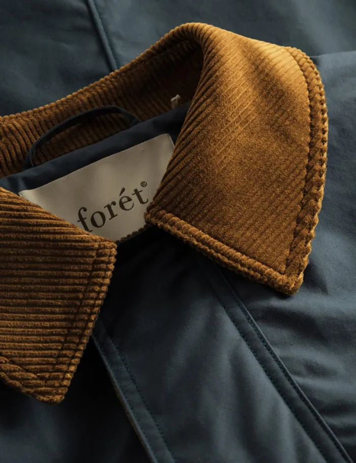 Fort Jackets ROW OILSKIN JACKET Vintage Blue 8211 Men Fort Jackets ROW OILSKIN JACKET Vintage Blue 8211 Men