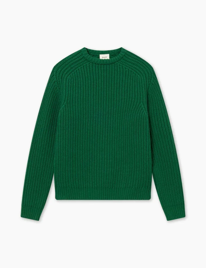 Fort Knitwear TRIP CHUNKY RIB KNIT Green 8211 Men