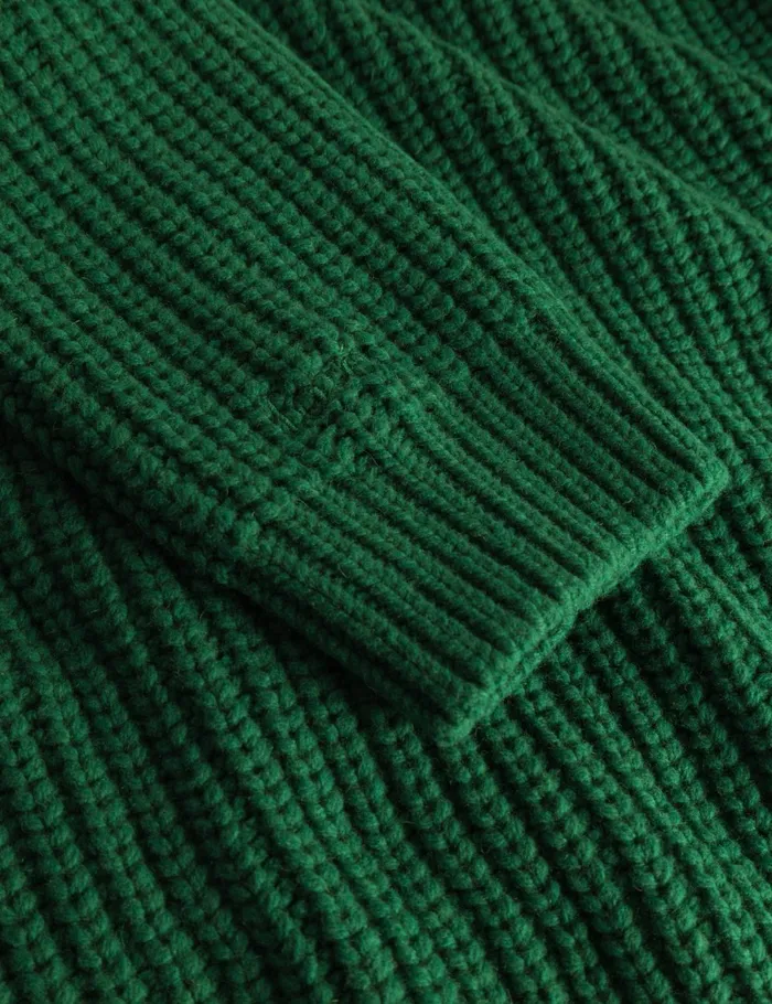 Fort Knitwear TRIP CHUNKY RIB KNIT Green 8211 Men