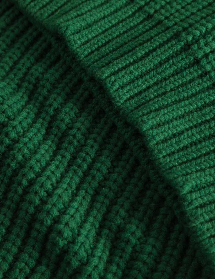Fort Knitwear TRIP CHUNKY RIB KNIT Green 8211 Men