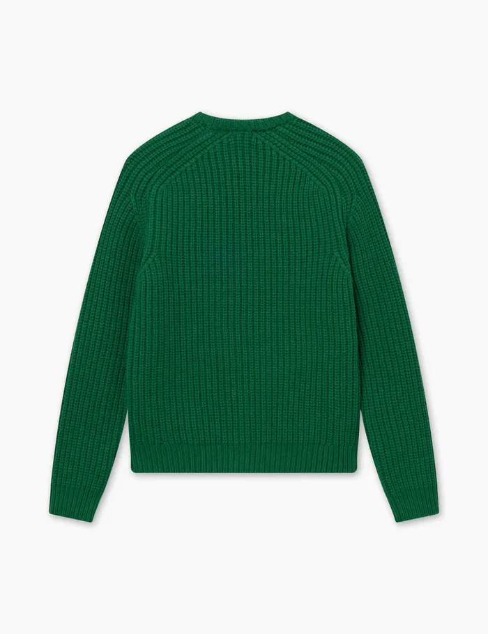 Fort Knitwear TRIP CHUNKY RIB KNIT Green 8211 Men