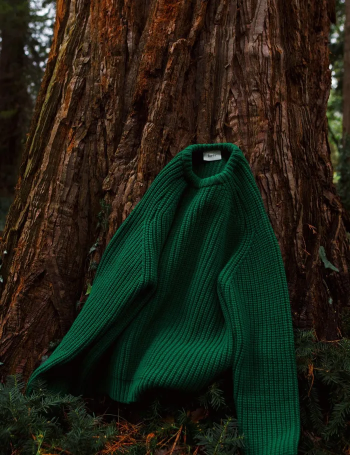 Fort Knitwear TRIP CHUNKY RIB KNIT Green 8211 Men