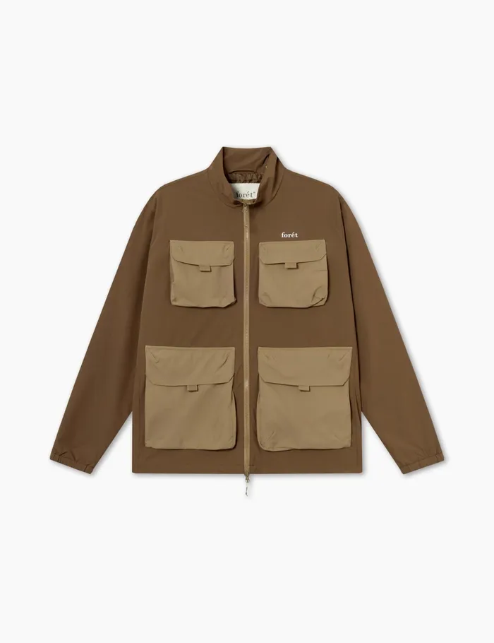 Fort Overshirts SIZZLE JACKET Brown 8211 Men