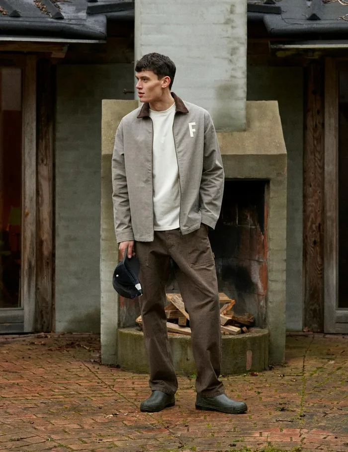Fort Overshirts WIN ZIP JACKET Taupe 8211 Men Fort Overshirts WIN ZIP JACKET Taupe 8211 Men