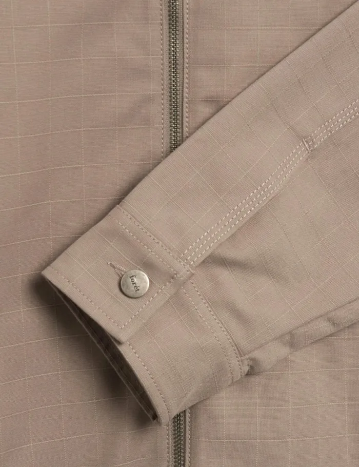 Fort Overshirts WIN ZIP JACKET Taupe 8211 Men Fort Overshirts WIN ZIP JACKET Taupe 8211 Men