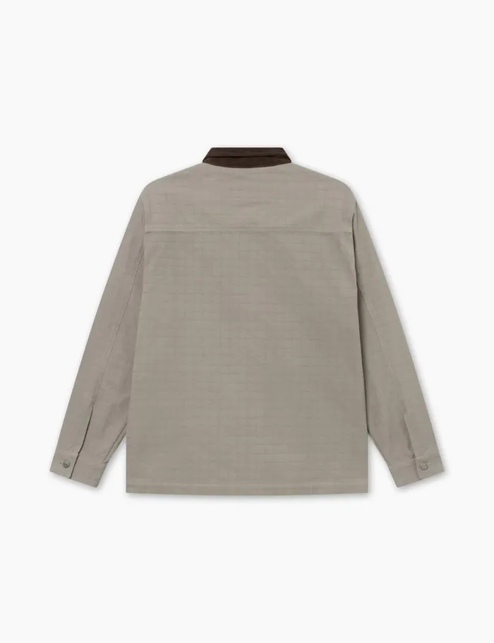Fort Overshirts WIN ZIP JACKET Taupe 8211 Men Fort Overshirts WIN ZIP JACKET Taupe 8211 Men