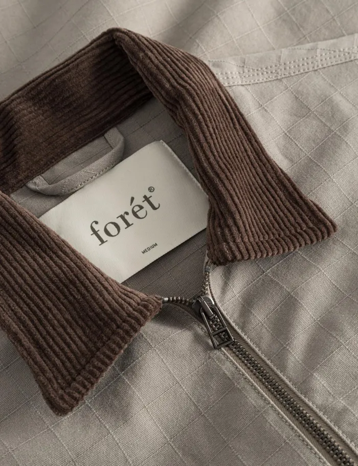 Fort Overshirts WIN ZIP JACKET Taupe 8211 Men Fort Overshirts WIN ZIP JACKET Taupe 8211 Men