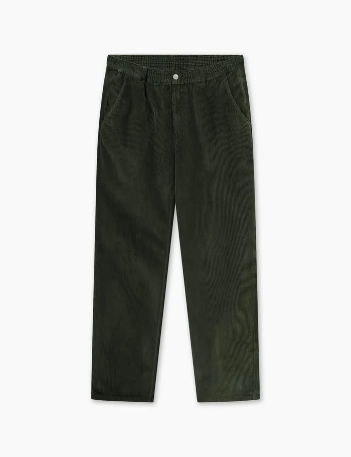 Fort Pants CLAY PANTS Dark Moss Corduroy 8211 Men