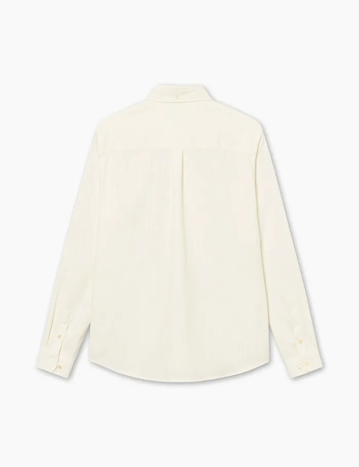 Fort Shirts DAWN JACQUARD MIX SHIRT Cloud 8211 Men Fort Shirts DAWN JACQUARD MIX SHIRT Cloud 8211 Men