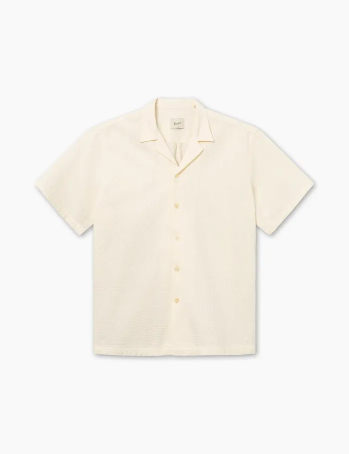 Fort Shirts PEER SS SHIRT Cloud 8211 Men