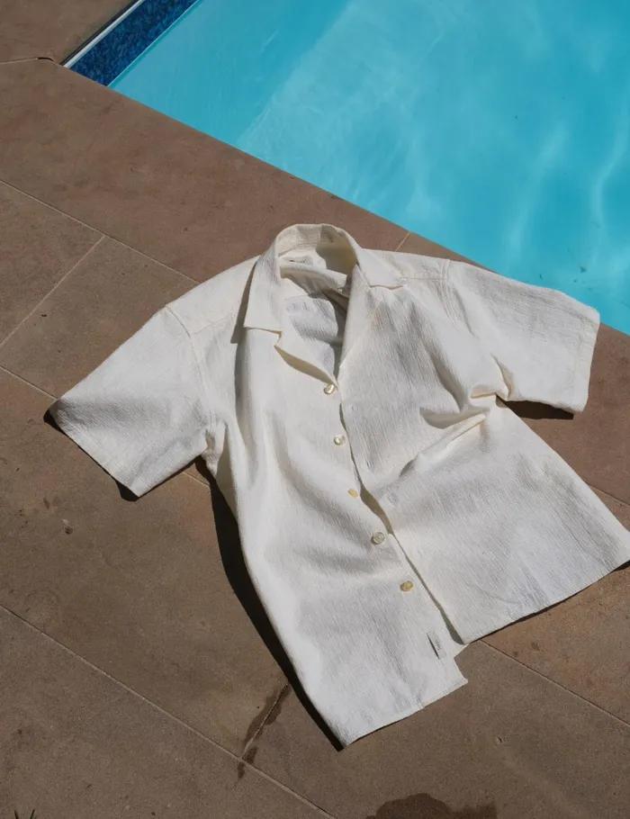Fort Shirts PEER SS SHIRT Cloud 8211 Men Fort Shirts PEER SS SHIRT Cloud 8211 Men