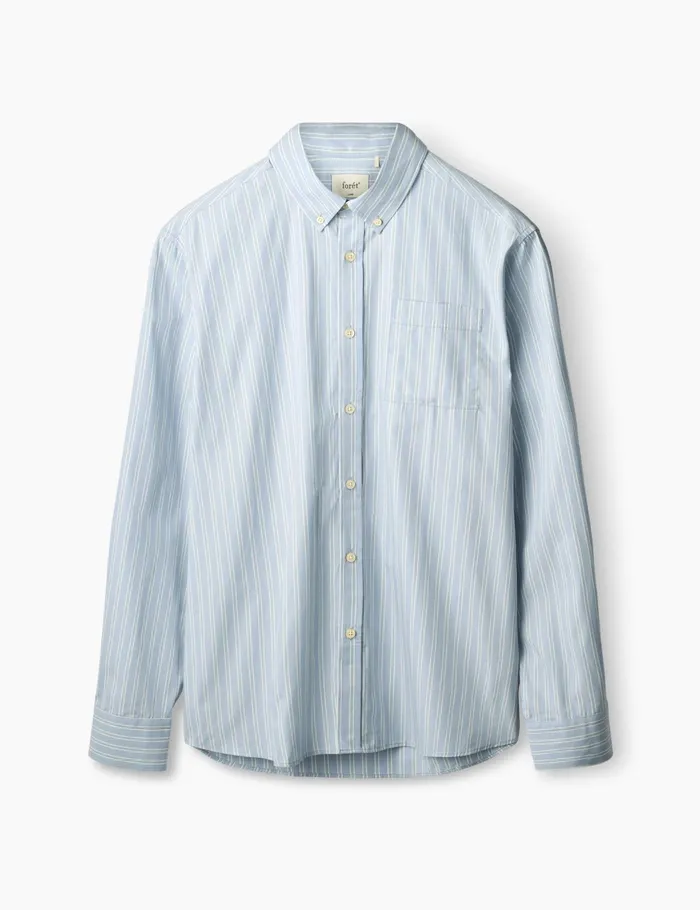 Fort Shirts VISION SHIRT Light Blue Stripe 8211 Men