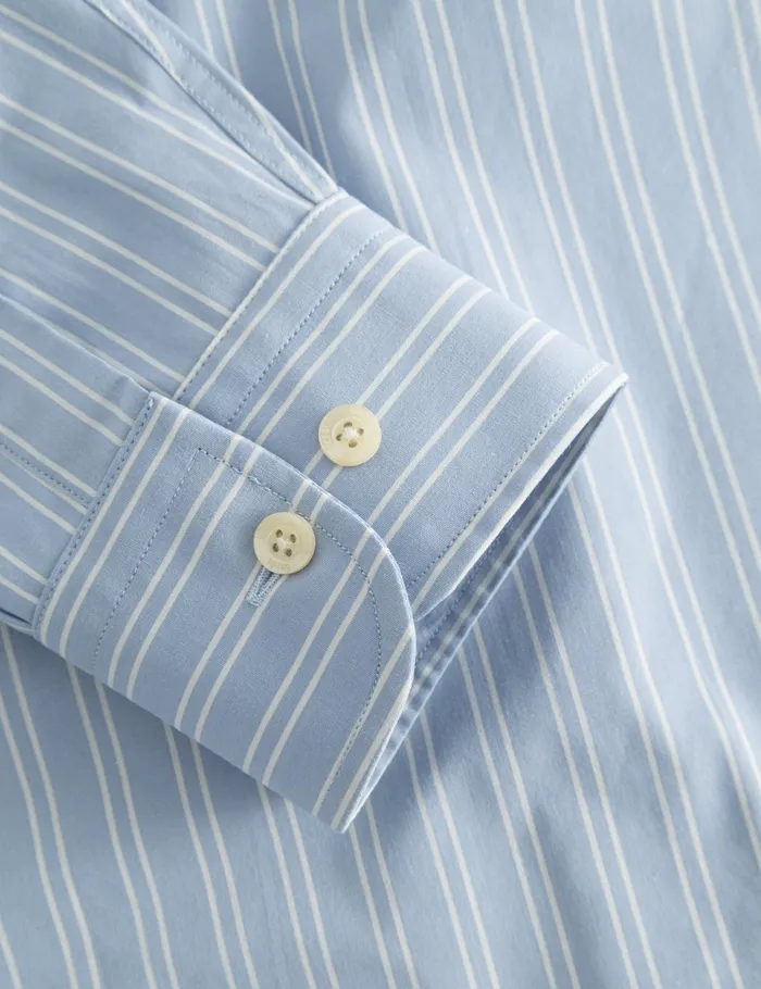 Fort Shirts VISION SHIRT Light Blue Stripe 8211 Men Fort Shirts VISION SHIRT Light Blue Stripe 8211 Men