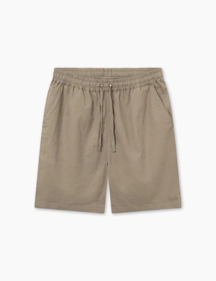 Fort Shorts SERENE LINEN SHORTS Taupe 8211 Men