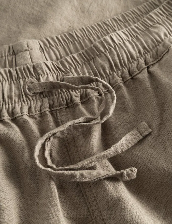Fort Shorts SERENE LINEN SHORTS Taupe 8211 Men Fort Shorts SERENE LINEN SHORTS Taupe 8211 Men