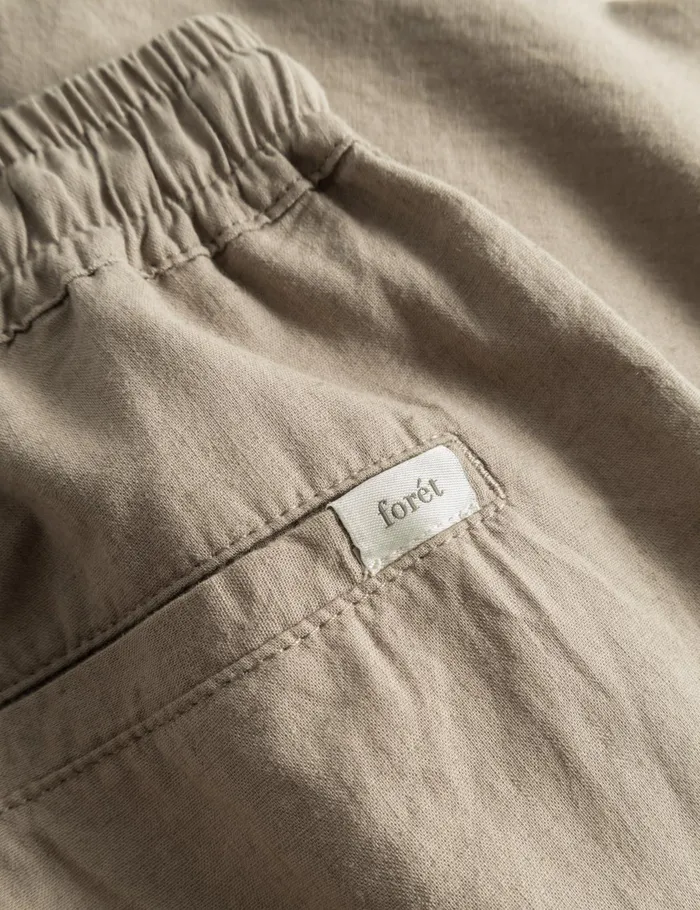 Fort Shorts SERENE LINEN SHORTS Taupe 8211 Men Fort Shorts SERENE LINEN SHORTS Taupe 8211 Men