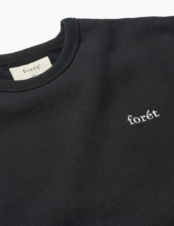 Fort Sweatshirts NOON SWEATSHIRT Black 8211 Men Fort Sweatshirts NOON SWEATSHIRT Black 8211 Men